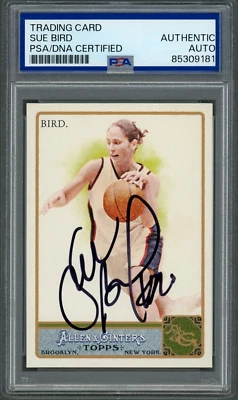 Sue Bird SIGNED 2011 Topps Allen & Ginter #190 USA Seattle Storm PSA Auto - Image 1 of 2