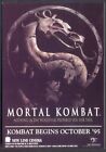 Modern Film Poster Postcard: Mortal Kombat (Lewis Tan, Ludi Lin, Hiroyuki Sanada