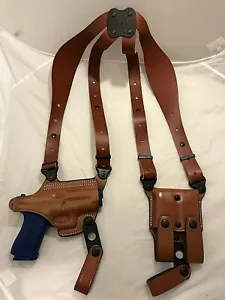 Premium Leather Shoulder Holster for  GLOCK 48    (# 9048) - Picture 1 of 23