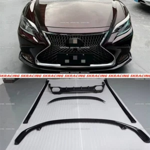 DRY Carbon Fiber Front Bumper Lip Rear Diffuser Bodykit Fits Lexus LS500H 18-24 - Picture 1 of 8