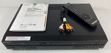 Sony SLV-D281P DVD Player VCR Recorder Combo W/Remote & AV Cable & Manual Tested