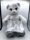 Build A Bear BAB Disney Frozen 2 Elsa White Teddy Plush Soft Stuffed Toy Animal