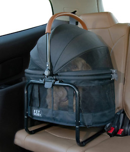 Pet Gear View 360 Pet Carrier & Car Seat with Booster Seat Frame for Small Dogs
