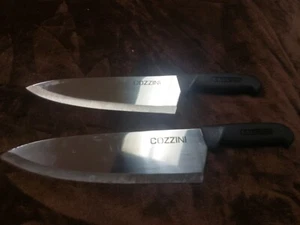 8"&10" Chefs Knife COZZINI Food-Service Knife-Service Knife Excellent Condition - Picture 1 of 7