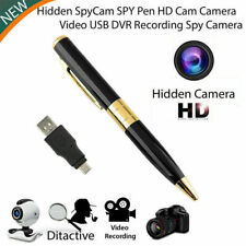 Portable Spy Hidden Camera Pen Recorder 1080P HD Security Mini Pocket Body Cam