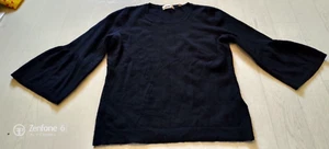 Pullover von Christian berg 100% Kaschmir Glockenärmel Damen Größe 40 schwarz - Bild 1 von 4