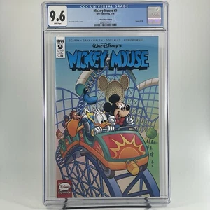 Mickey Mouse #9 CGC 9.6 - Subscription Cover - Walt Disney - IDW 2015 - Picture 1 of 3