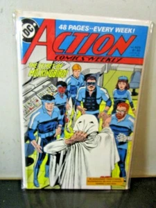 Superman in Action Comics #629 Secret of Mockingbird Nightwing 1988 DC BAGGED BO - Picture 1 of 1
