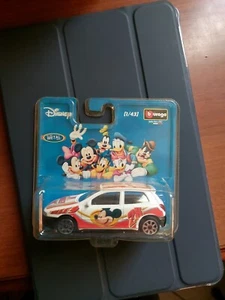 Auto Burago 1/43 Nuova Blisterata Fiat Bravo Walt Disney Di Topolino - Foto 1 di 6