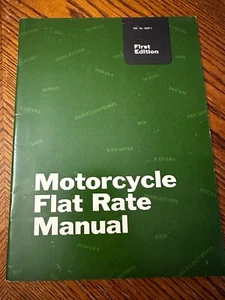 Motocicleta Tarifa Plana Manual Primera Edición 1969 Harley BMW Honda Ducati Yamaha BS - Imagen 1 de 9