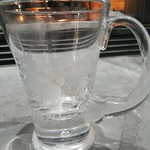 Kosta Boda 1979 UNICORN Crystal Mug Sweden - Picture 1 of 9