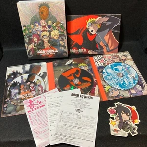 Naruto The Movie-Road to Ninja-DVD 3 dischi e art book & sticker, anime dal Giappone - Foto 1 di 20