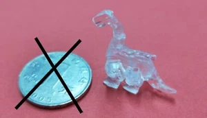 ZOIDS EZ-012 BRACHIOS Doll Mini DIY Transparent Action Figure Toy Model 1x - Picture 1 of 1