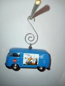  Coke Volkswagen Delivery Van 1/64th Scale Christmas  Ornament   - Picture 1 of 5