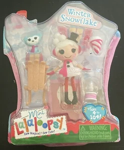 Mini Lalaloopsy Winter Schneeflocke Puppe #1 der Serie 13 neu versiegelt  - Bild 1 von 2