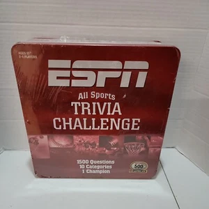ESPN Sports Trivia Challenge Game 2005 nuovo sigillato gioco per famiglie notte - Foto 1 di 3