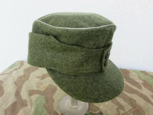 Offizier Feldmütze Wehrmacht Lubstein Bergmütze Gebirgsjäger Fieldcap EREL Gr 57 - Bild 1 von 1