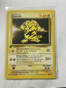 Juego Base Electabuzz Alemán 1ª Edición Casi Como Nuevo 20/102 - Imagen 1 de 2
