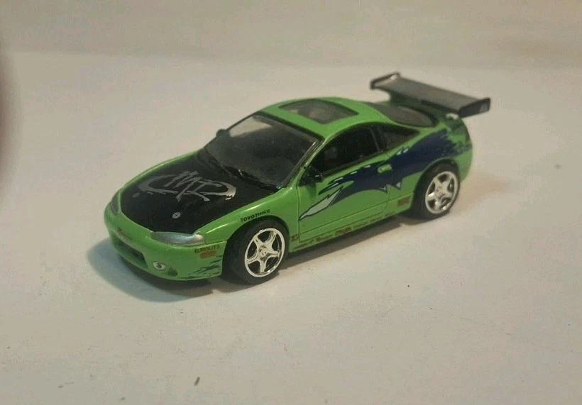 Литой автомобиль Revell 2002 Mitsubishi Eclipse Fast And Furious 1:64 зеленый отдельно - Изображение 1 из 3