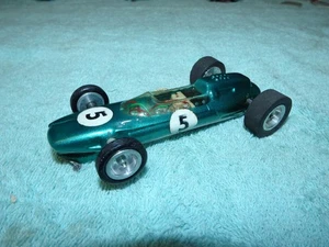 Vintage 1/24 Cox BRM F1 Slotcar getestet funktioniert Monogram Revell AMT - Bild 1 von 12