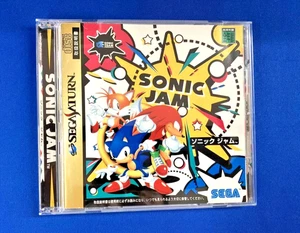 USED Sega saturn SONIC JAM 91477 JAPAN IMPORT - Picture 1 of 9