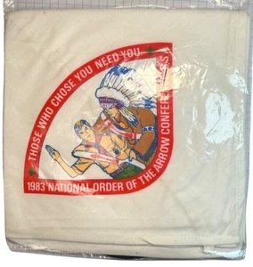 1983 NOAC National OA Conference Neckerchief    - Picture 1 of 2