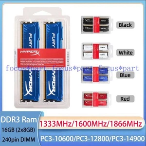 RAM DDR3 16GB (2x 8GB) 1866 1600 1333 MHz Desktop Non-ECC Speicher Kits 240-Pin - Bild 1 von 17
