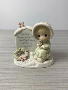 Precious Moments God Gives Us Memories So That Roses In December 680990 - Picture 1 of 4