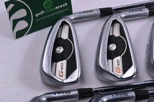 Ping G400 Irons / 5-PW / Blue Dot / Regular Flex Ping AWT 2.0 Shafts - Picture 1 of 7