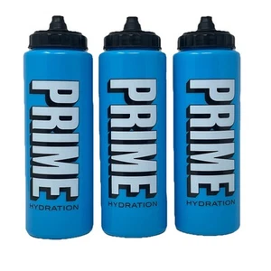 Lot Of 3x *OFFICIAL* PRIME Hydration Squeeze Water Bottle 22 Fl Oz Promotional - Picture 1 of 3