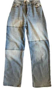 Hollister Womens Jeans Curvy Ultra High Rise Wide Leg Pants 28 Waist - Picture 1 of 10