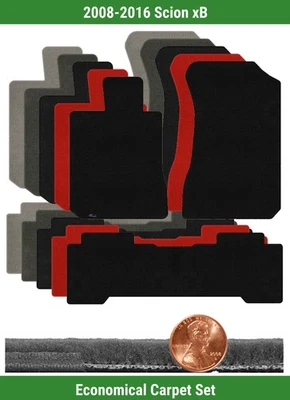 Juego de alfombrillas Lloyd Custom Velourtex para 2008-2016 Scion xB (3 piezas) #124H Foto 1 de 4