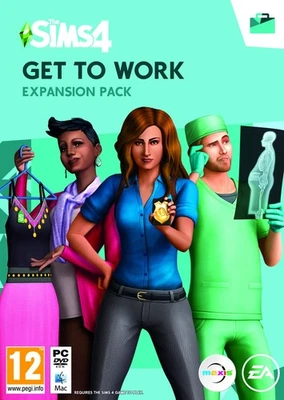 The Sims 4 Get To Work (Pc Dvd) - Image 1 of 3