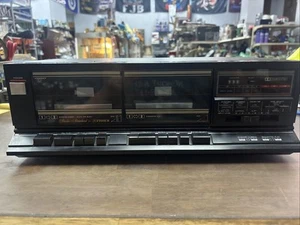 RARE VINTAGE - FISHER CR-W223 STEREO DOUBLE CASSETTE DECK - Picture 1 of 8