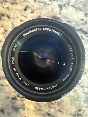 Promaster Spectrum 7 Lens 28-70mm f:3.5-4.5 Used. #EPL6 - Image 1 of 3