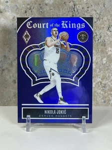 2023-24 Panini Phoenix Court of the Kings Nikola Jokić /25 - SSP Blue Foil  - Bild 1 von 3
