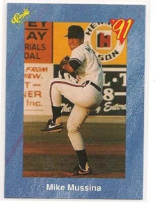 Mike Mussina 1991 91 Classic Travel Blue Rookie Card - Picture 1 of 1
