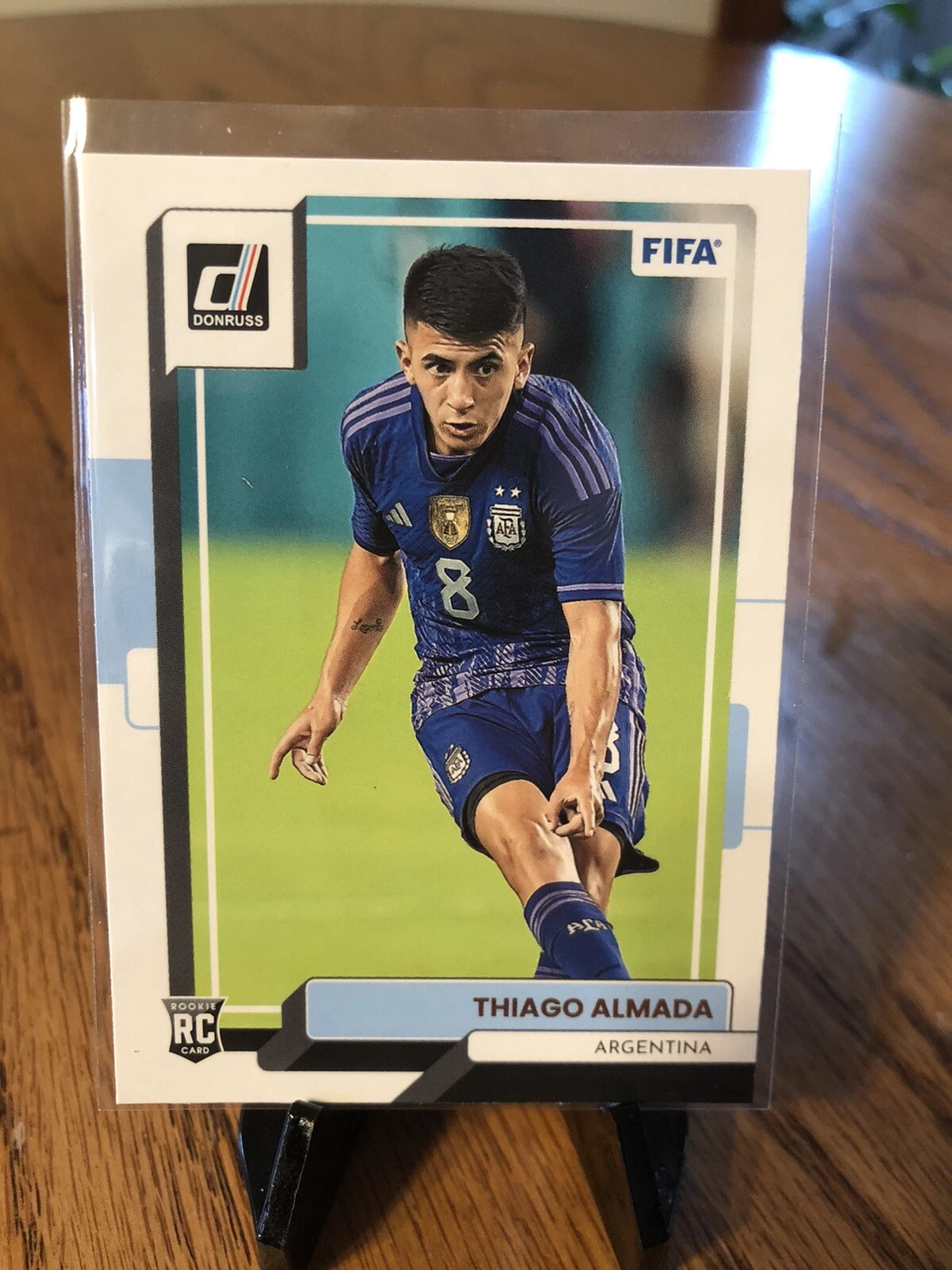2022-23 Donruss FIFA Thiago Almada Rated Rookie Card RC #7 Argentina