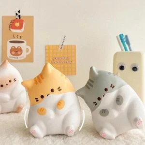 NEW Cat Squishy Toy - Slow Rising Squeeze Stress Relief Ball Cute & Beautiful - Picture 1 of 27