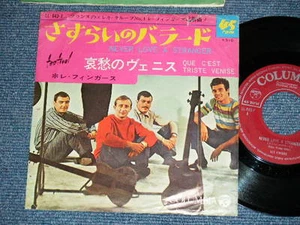 Les Fingers Japan 1965 7"45 NEVER LOVE A STRANGER Like The VENTURES Sound - Bild 1 von 11
