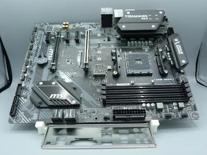 MSI B450 Tomahawk Max MS-7C02 Ver. 1.0 Mainboard LGA AM4 + I/O Shield - Bild 1 von 2