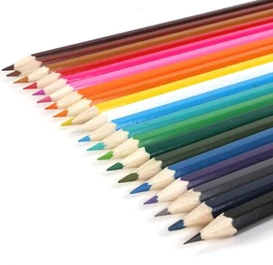 40 Full Size Colouring Pencils Arts & Craft For Kids & Adult Drawing Home School - Picture 1 of 4