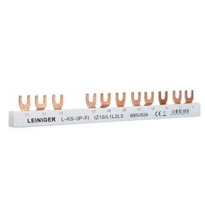 Phasenschiene / Kammschiene / 1- / 3-Phasig / 12 Teilungseinheiten / für FI / LS - Bild 1 von 8