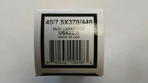 Condensador de funcionamiento redondo AmRad 45/7,5 MFD 370/440 VAC USA2233 - Imagen 1 de 5