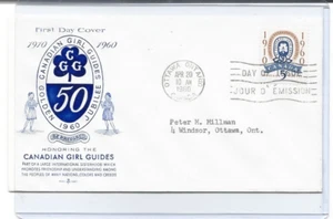 Canada 1960 First Day Cover FDC Canadian Girl Guides Ottawa ON MINT - Picture 1 of 1