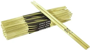 24 Paar DIMAVERY DDS-7A Drumsticks, Ahorn Maple Drumstick Sticks Trommelstöcke - Picture 1 of 3