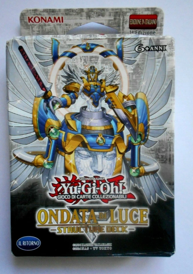 Yu-Gi-Oh! Structure Deck Wave von Licht Italienisch Deck ( Conf. Beschädigt) - Bild 1 von 1