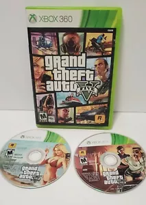Grand Theft Auto V Xbox 360 No Manual Free Shipping - Picture 1 of 4