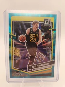 2023-24 Panini Donruss - Lauri Markkanen #36 Holo Teal Laser /20 - Picture 1 of 2