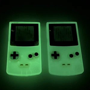 Glow in the Dark GBC Shell Replacement Kit | Full Housing for Game Boy Color 🎮 - Picture 1 of 9